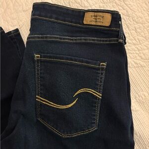 Signature by Levi Strauss Modern Skinny Dark Blue Jeans Ladies Size 18